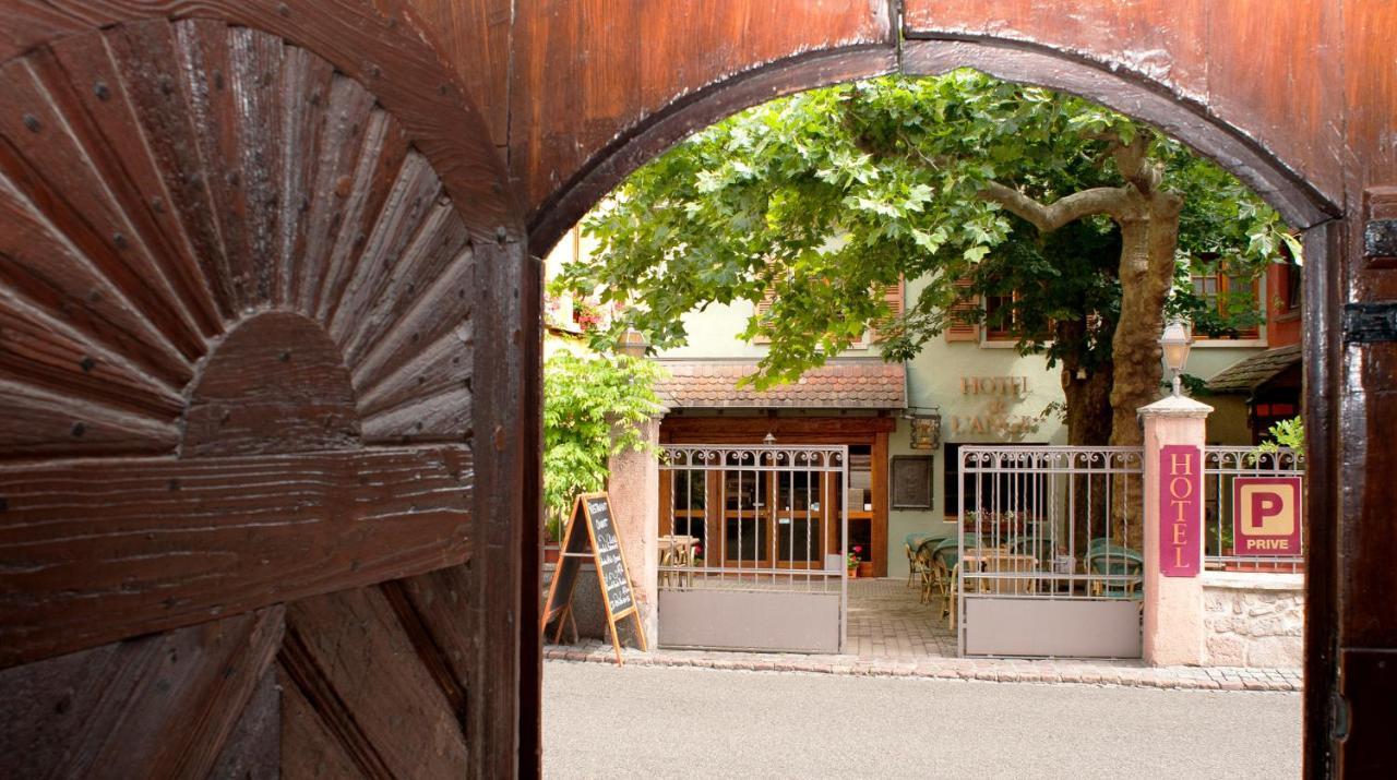 Hotel De L'Ange Niedermorschwihr Esterno foto